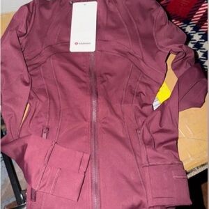 lululemon athletica Women's Deep Red Utility Jacket